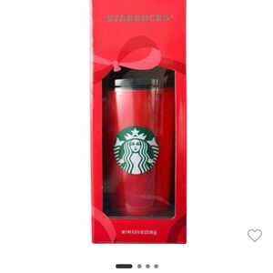 Starbucks Bold Red Travel Mug